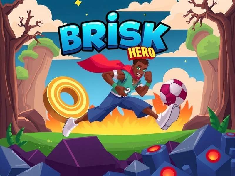 Brisk Run Hero Game Banner
